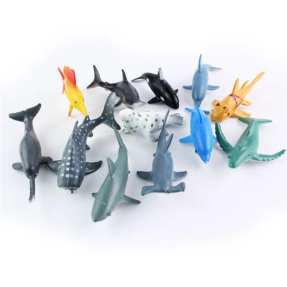 Set 24 Mô Hình Động Vật Biển 6CM Đồ Chơi Sưu Tầm Độc Đáo