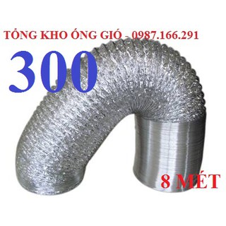 Ống sun bạc hút mùi co giãn phi 300