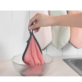 Khăn lau tay nhà bếp hình vuông 25cm x 25cm