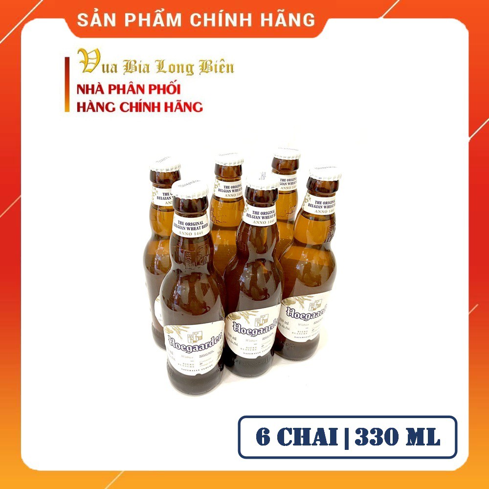 [Lốc 6] Bia Hoegaarden White 330ml