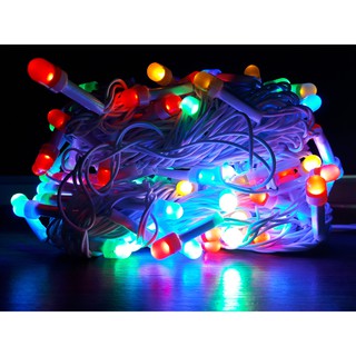 Dây đèn LED chớp tắt bóng to