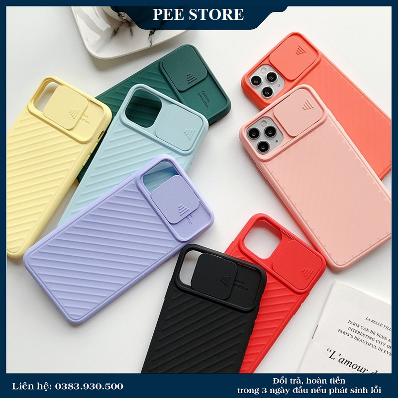 Ốp lưng iphone Camera Protection /6/6plus/6s/6s plus/6/7/7plus/8/8plus/x/xs/xs max/11/11 pro/11 promax - Pee Store