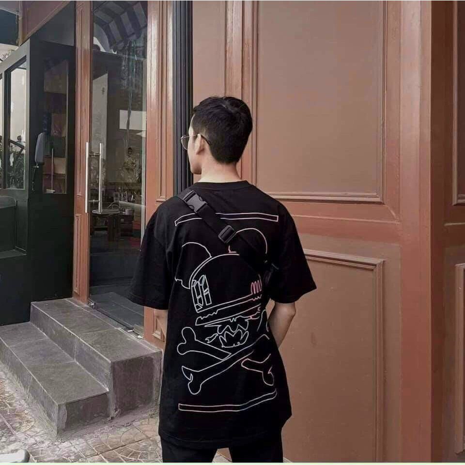 Áo Thun💚𝗙𝗥𝗘𝗘𝗦𝗛𝗜𝗣💚 NAM Nữ Màu Đen Chất Vải Thun Cotton Hàng Freesize Dưới 65kg Mặc Vừa( ĐẦU LÂU) | BigBuy360 - bigbuy360.vn