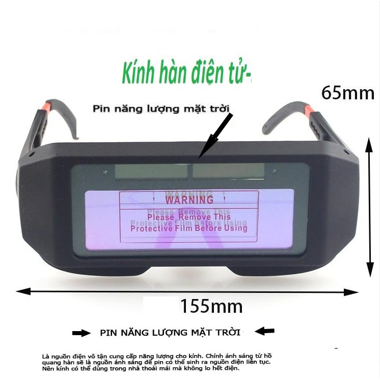 Kính hàn điện tử bảo vệ đôi mắt bạn TX-009