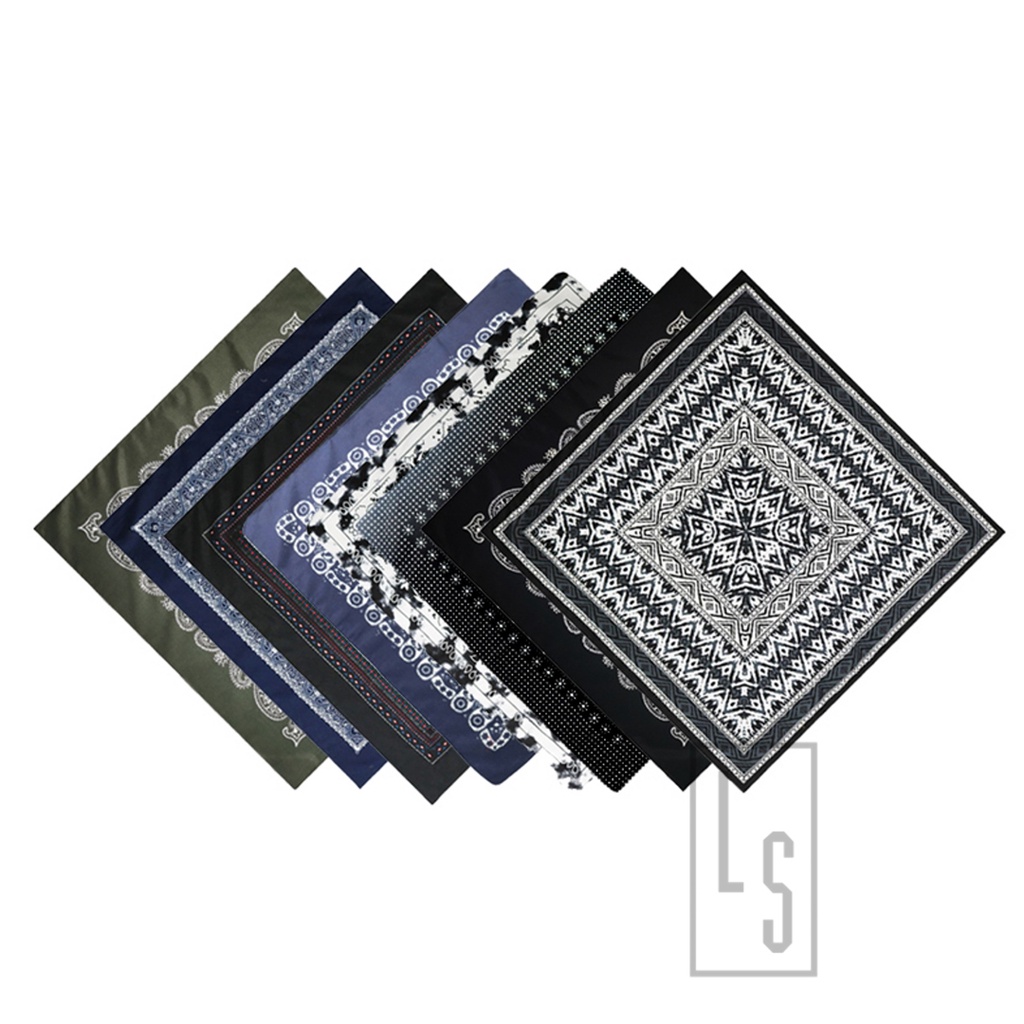 Khăn Bandana Paisley Loại Mới - Bandana Paisley Cao Cấp Chất Mềm