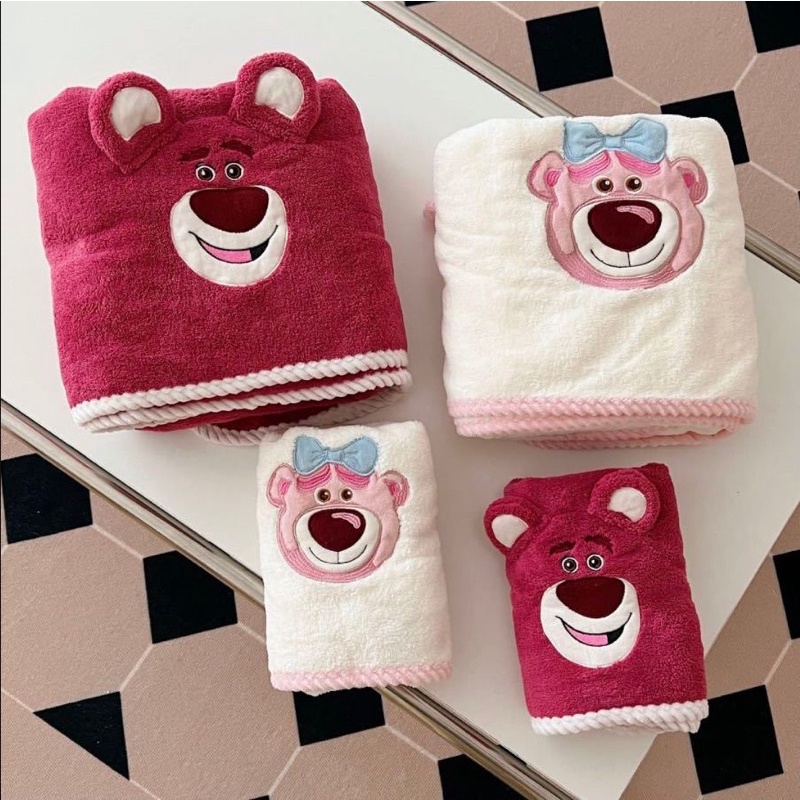 Set khăn tắm Lotso