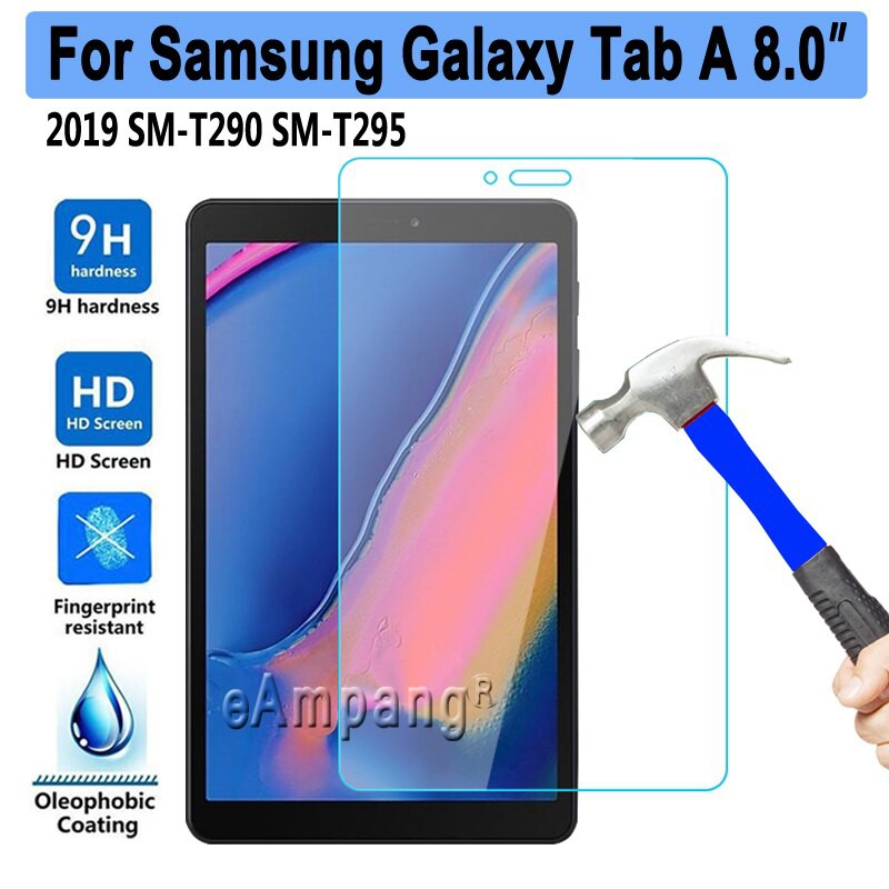 Kính Cường Lực Samsung Tab A 8.0 2019 T295 - 9H-0.26mm