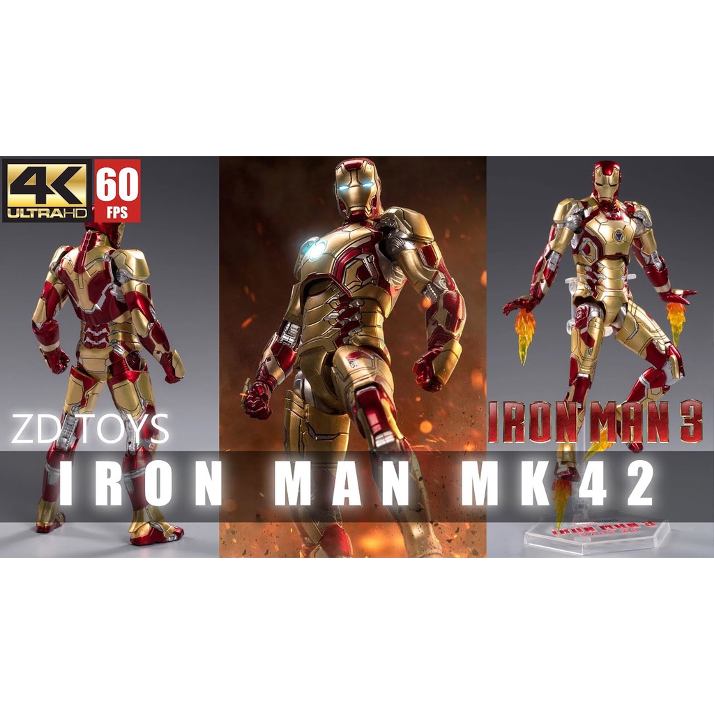 Mô hình Iron man Spider man ZDtoys tổng hợp mk1, mk2 ,mk3, mk4, mk5, mk6, mk7, mk42, mk50, mk85