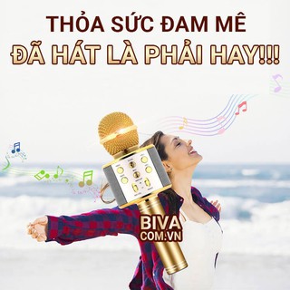 Mic Karaoke Bluetooth - Phiên bản mới