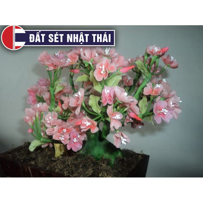 Đất Sét Nhật Thái A - Nặn tượng Chibi, làm hoa đất sét.