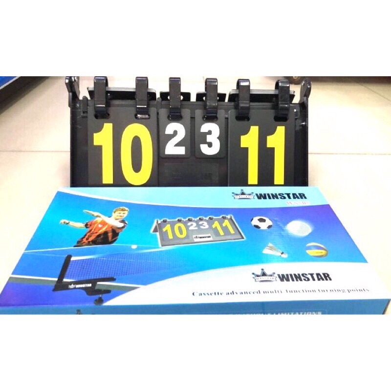 Bảng lật tỉ số bóng đá bóng chuyền bóng bàn cầu lông winstat