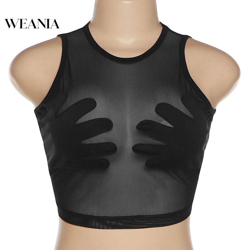 Áo Lưới Xuyên Thấu Gợi Cảm Dành Cho Nữ