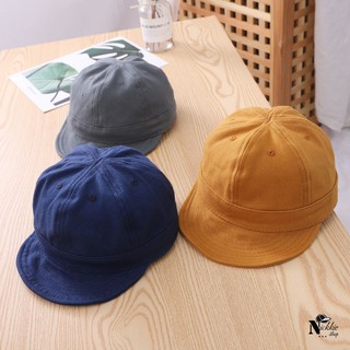 Mũ bere vải khaki cho bé từ 1 đến 4 tuổi