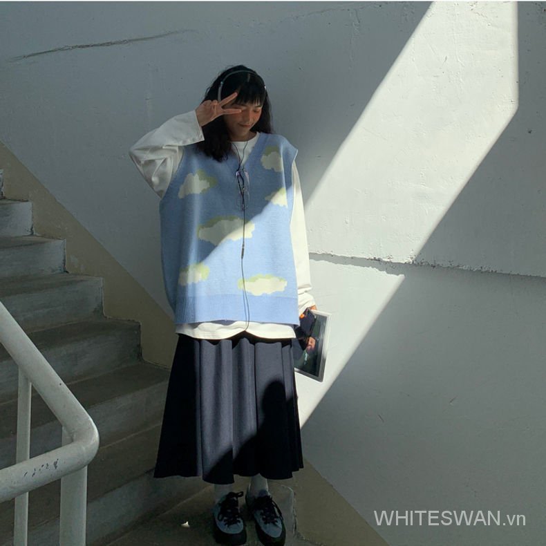 [FashionRN15 code immediately returns 15K coins from 99K] Cute sleeveless lady ceiling sweater | BigBuy360 - bigbuy360.vn