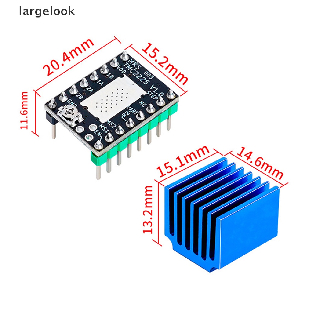 Mô Tơ Động Cơ Bước TMC2225 Siêu Im Lặng Thay Thế Chuyên Dụng ♨Nóng Bỏng