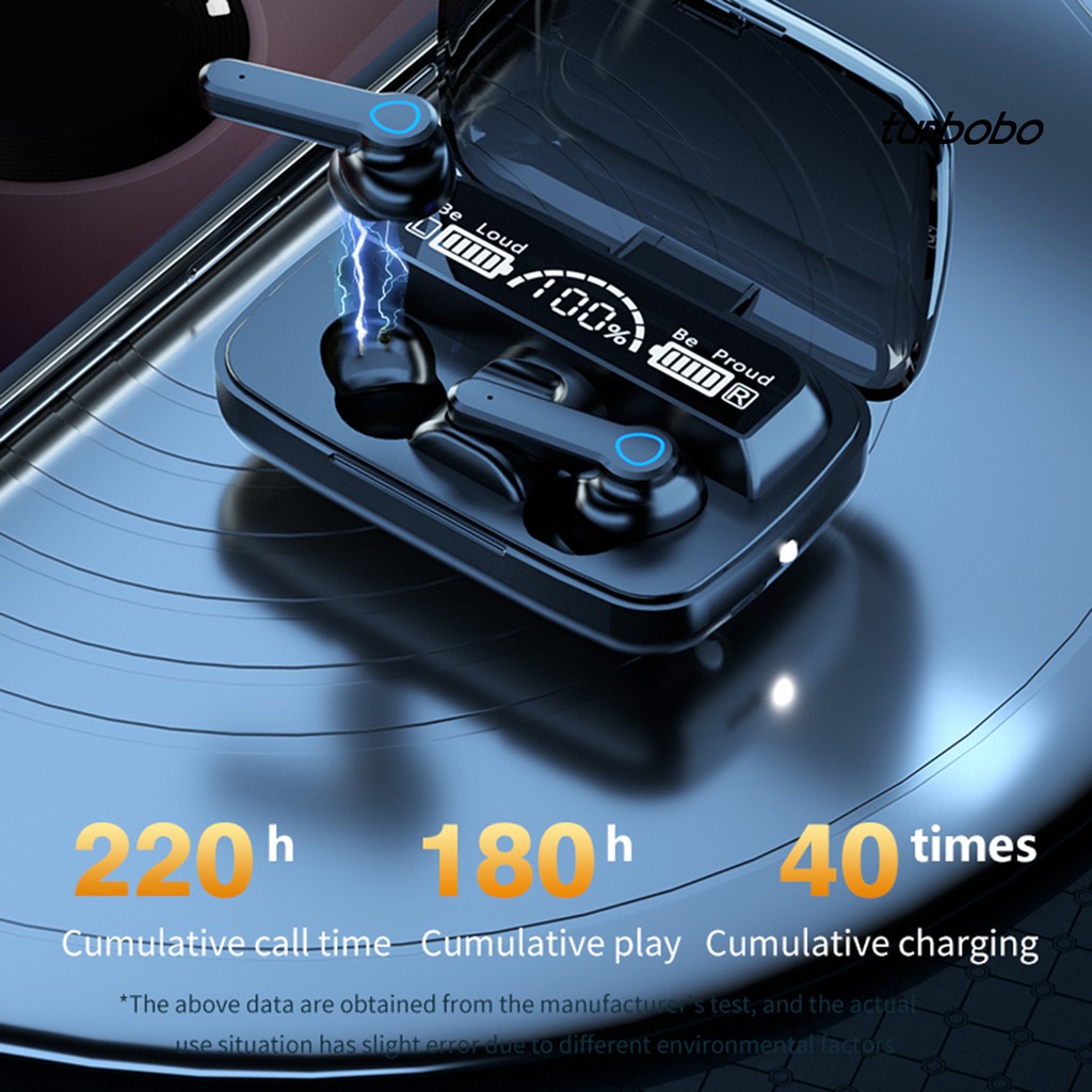 tai nghe không dây M19 Tws Chống Nước Kèm Phụ Kiện