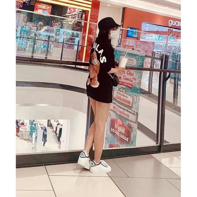 AT04_Áo Thun Nữ Dáng Rộng Unisex TEDDY NIKOLAS Be Yourself Chính Hãng_Chất Cotton Xuất Dày Dặn Mềm Mịn Mát Không Xù Lông