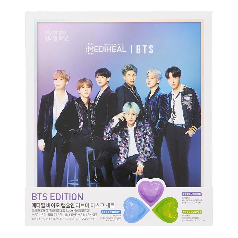 Mặt Nạ Dưỡng Da BTS Mediheal Bio Capsulin Love Me Mask|mediheal xuất xứ Hàn Quốc