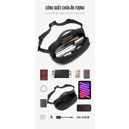 ZÓNG® Túi Đeo Chéo/ Đeo Hông OZUKO 9551