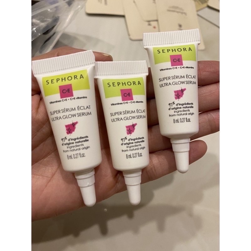 (MINISIZE 8ml) Serum Dưỡng Trắng Sephora Ultra Glow Serum: Glow Strengthen Vitamin C E