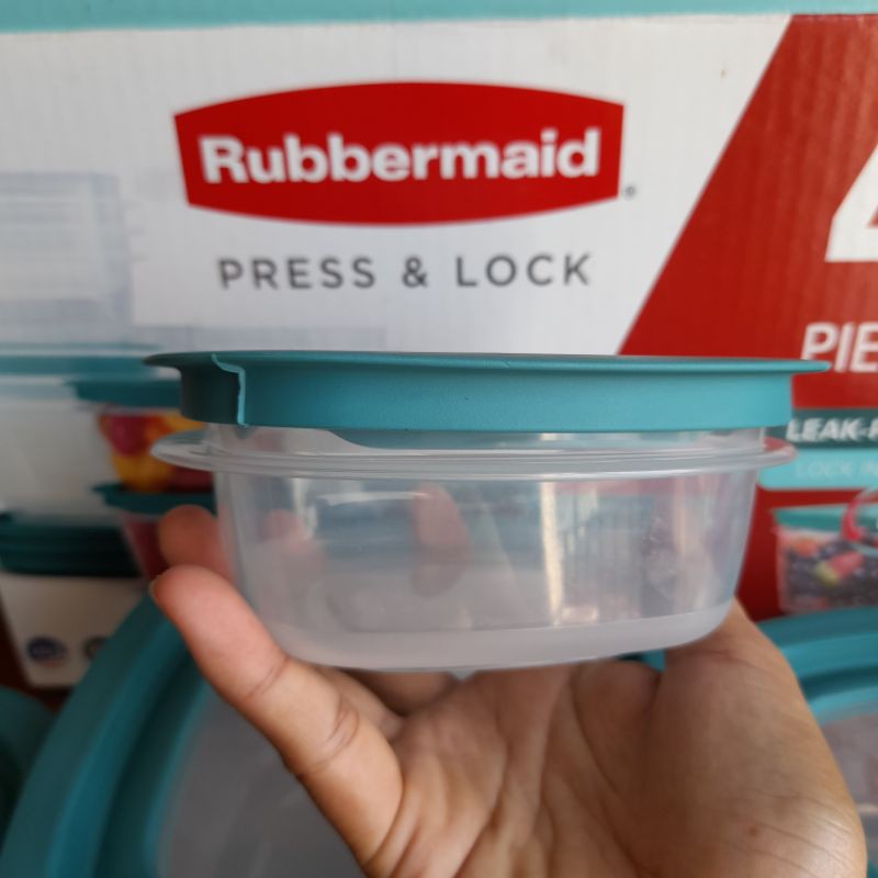 Hộp Rubbermaid nắp xanh - Lẻ size. Hàng chuẩn Mỹ. | BigBuy360 - bigbuy360.vn
