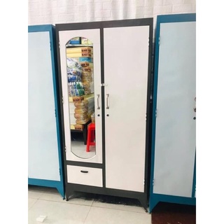 [ẢNH THẬT] Tủ sắt ngang 0.9m cao 1m8 sài gòn