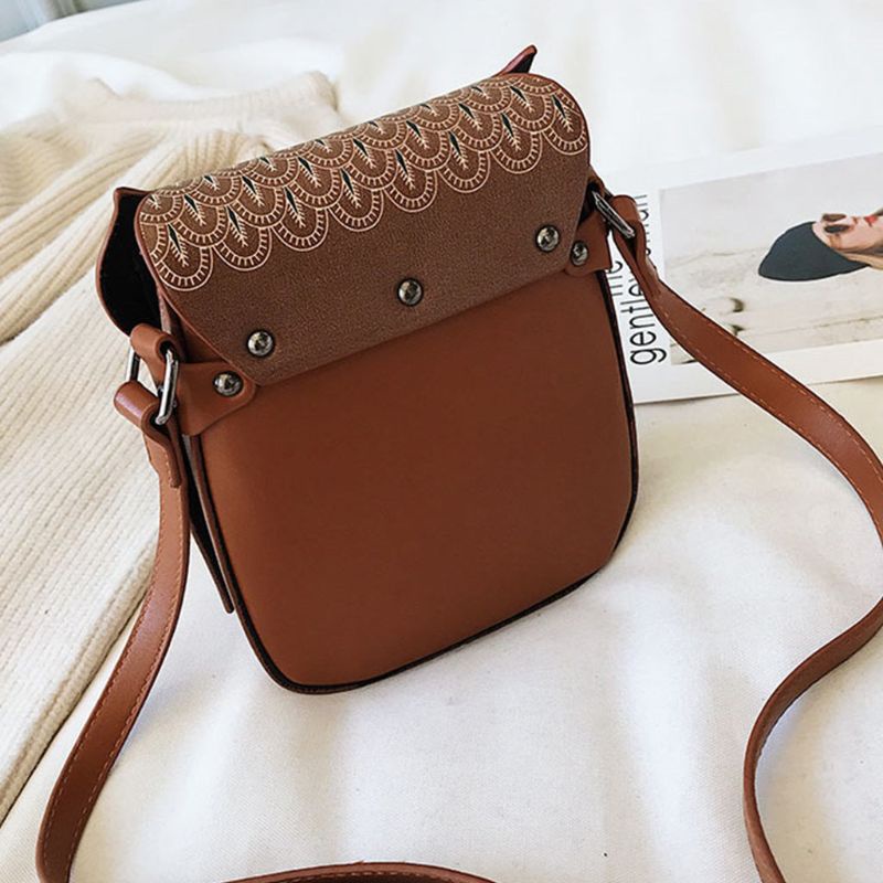 Túi Đeo Chéo Da PU Hình Cú Mèo Xinh Xắn Cho Nữ