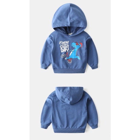 Áo nỉ Hoodie bé trai WAPYPY, áo nỉ có mũ cho bé in hình ngộ nghĩnh (Sy3919)