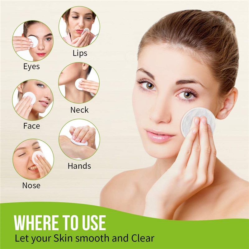 Bông Tẩy Trang Bằng Cotton Tre Có Thể Tái Sử Dụng