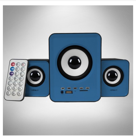 Loa Vi Tính Kiêm Bluetooth/USB/Thẻ Nhớ/FM Ruizu 2.1 S202BT - Hãng Phân Phối Chính Thức