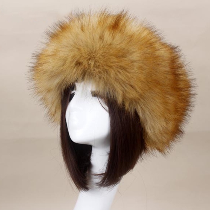 Mũ Giả Lông Thú Che Tai Giữ Ấm Mùa Đông Cho Nữ