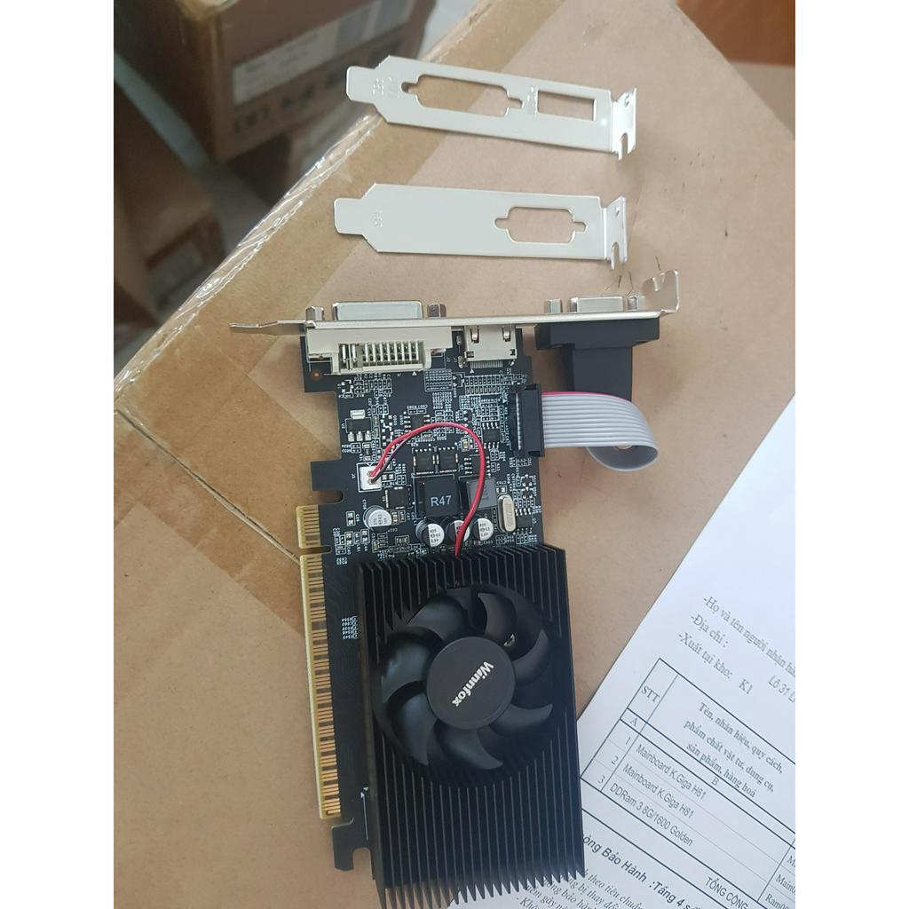Cạc màn hình GT730 - 4Gb D3 Newbox giá rẻ chiến game tốt