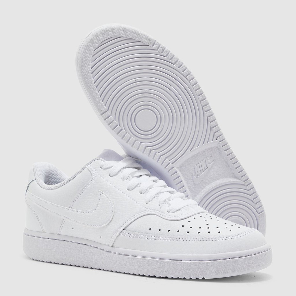 Giày Nike Court Vison Allwhite FREESHIPNike Full Trắng Chính Hãng - Giày Da Nike Chuẩn Auth - Fullbox