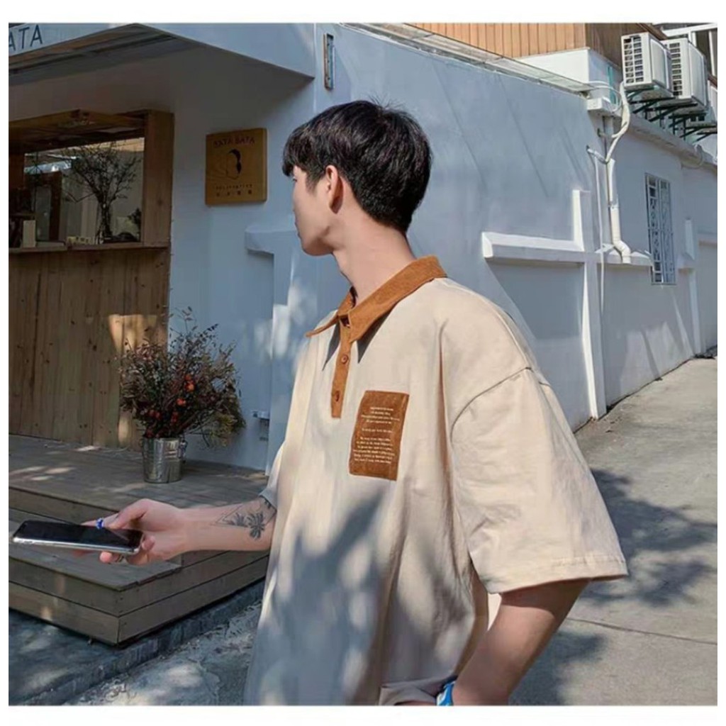 áo thun tay lỡ unisex nam nữ, 65% cotton form rộng phong cách ulzzang cá tính dhl | BigBuy360 - bigbuy360.vn