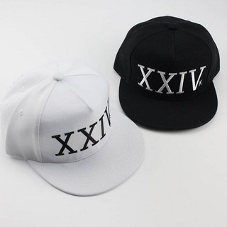 Mũ bóng chày chất liệu cotton thêu số la mã XXIV và tên Bruno Mars độc đáo