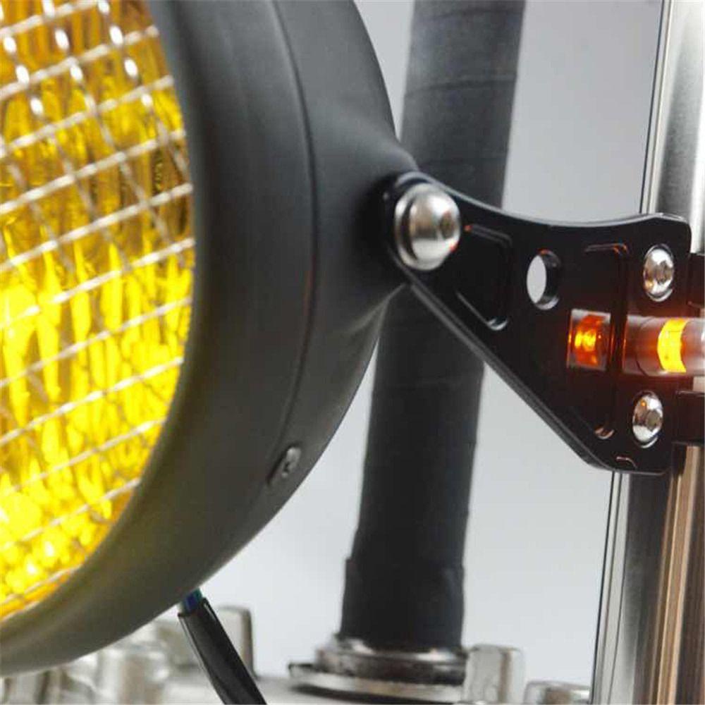 1 Cặp Giá Đỡ Đèn Cố Định Thân Xe Máy Siêu Bền