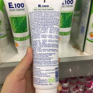 sữa rửa mặt nha đam e100ml
