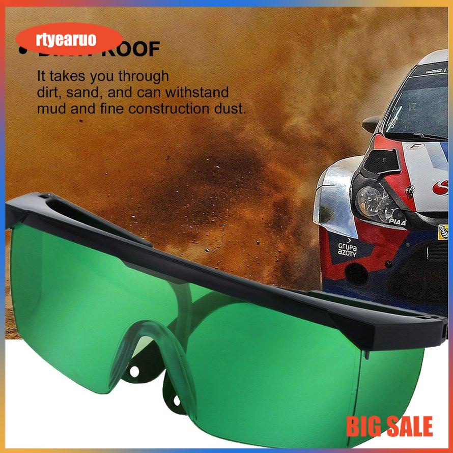 (Hàng Mới Về) Kính Bảo Vệ Mắt Khỏi Tia Laser Màu Tím / Xanh Dương