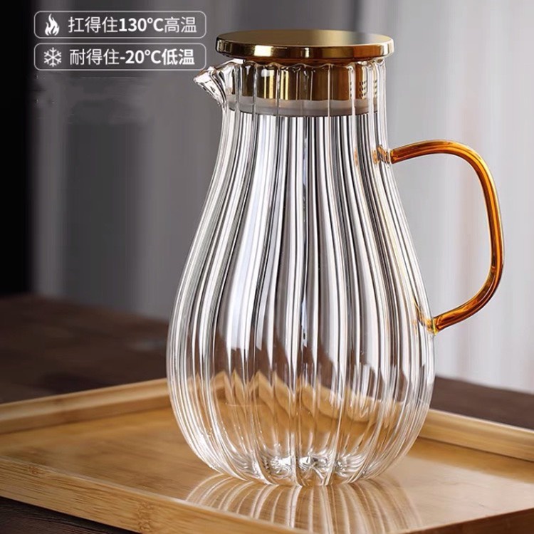 Bình Thuỷ Tinh Xanh, Trắng, Vàng [CHỊU NHIỆT 400 ĐỘ C] cao cấp, nắp inox sáng sang trọng, ĐUN SÔI TRÊN BẾP