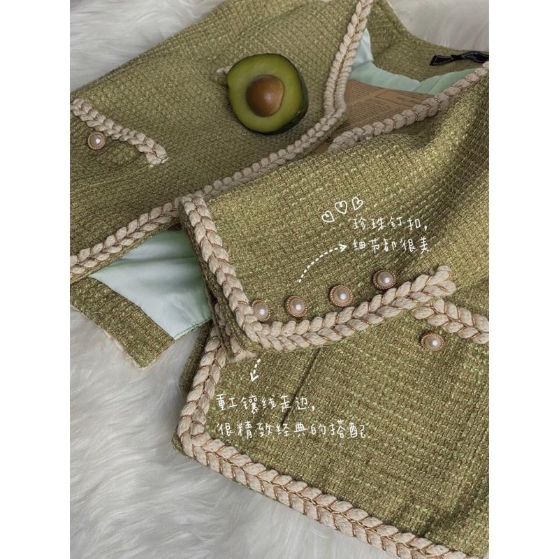 Áo dạ stweet xanh cốm