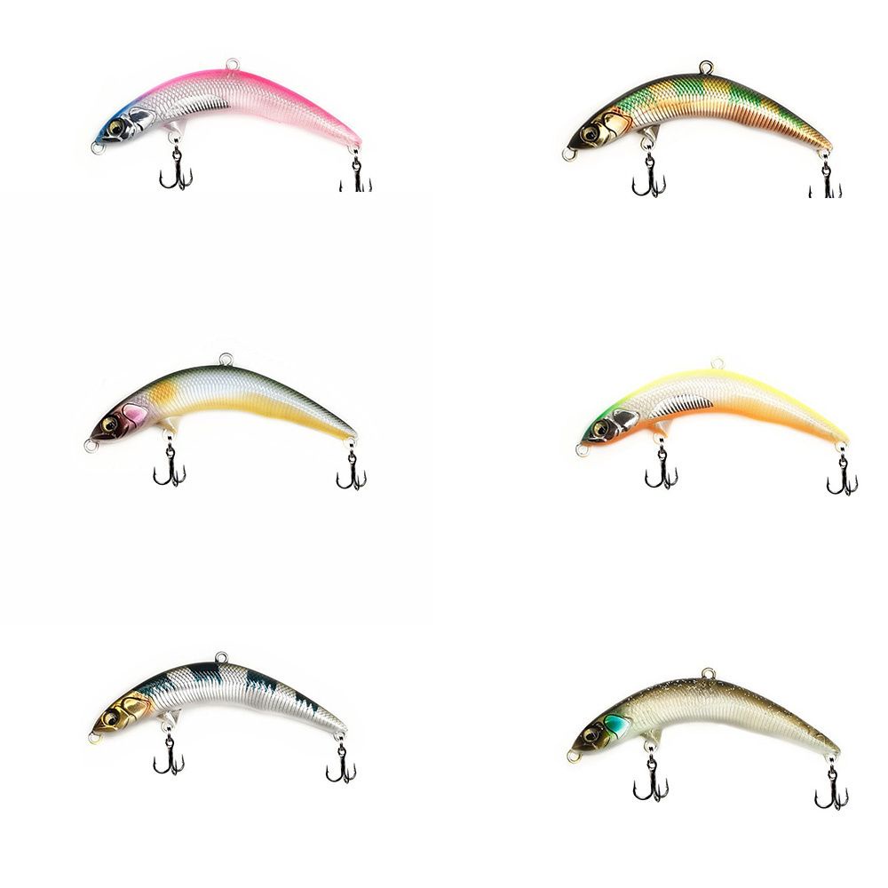 Mồi Câu Cá Nhân Tạo Bằng Nhựa 85mm/6g Có Lưỡi Câu