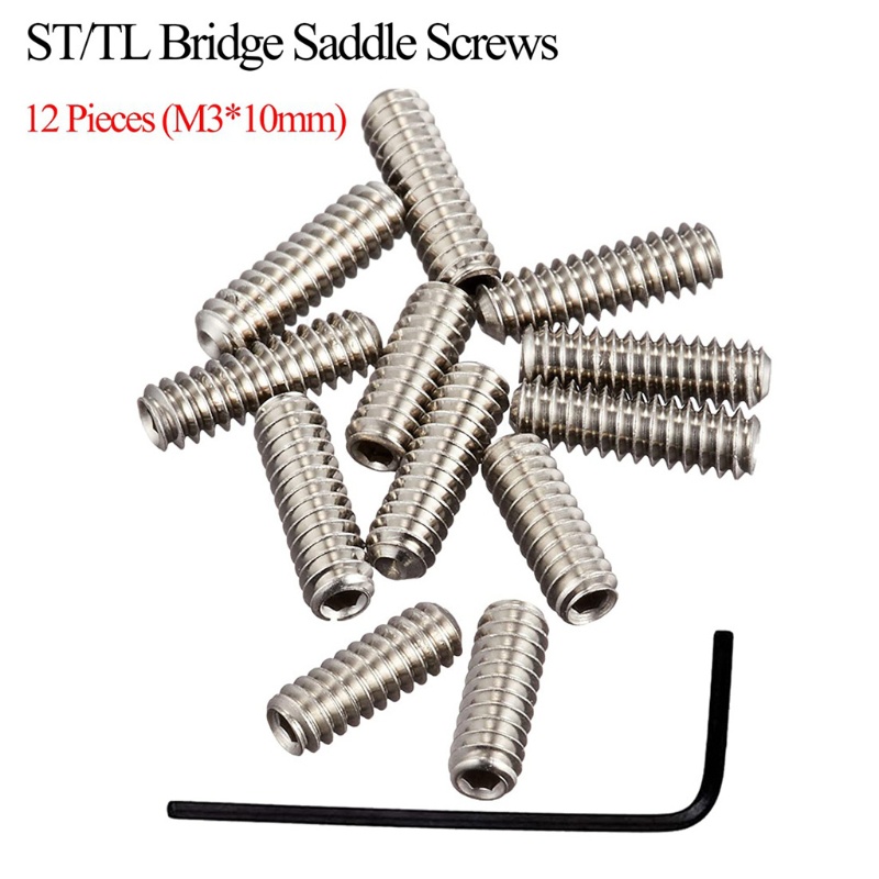 Bộ 12 Ốc Vít Lục Giác Dài (4-4 X 3 / 8 &quot;) Có Thể Điều Chỉnh Độ Cao Tiện Dụng
