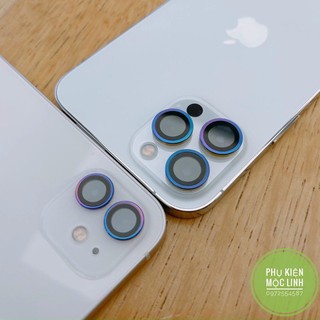 [Màu Titan] Iphone 12 Mini 12 12 Pro max [ Bộ 3 mắt] Dán từng mắt camera chống trầy Chính hãng Autobot Bảo v thumbnail