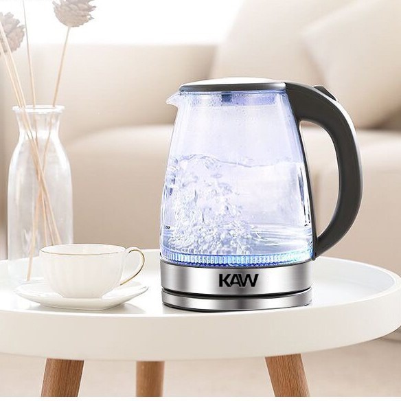 Ấm điện đun nước KAW bằng thủy tinh 1.8 l 1850w