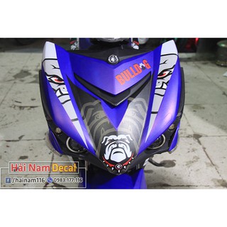Tem Trùm Exciter 150 Xanh Trắng Pulldog