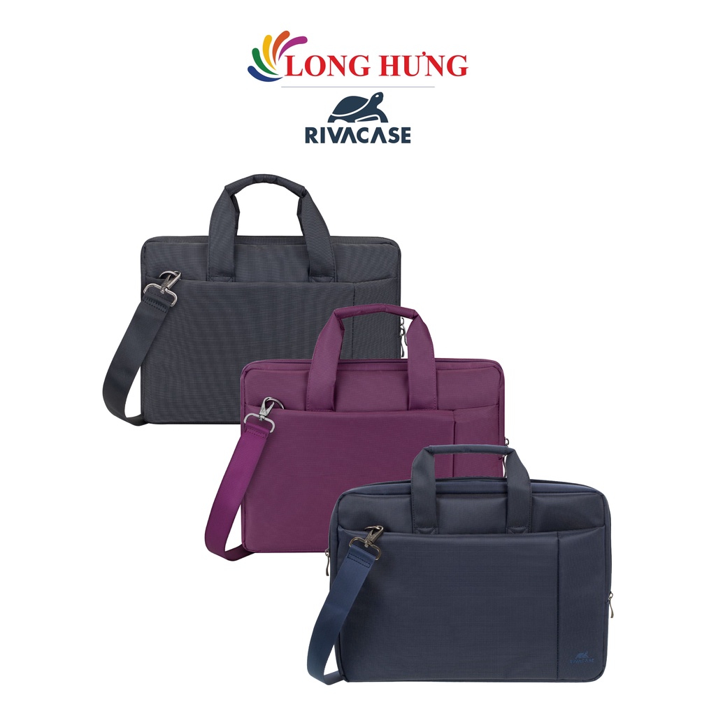 Túi xách/đeo chống sốc RivaCase Central Laptop Bag up to 13.3 inch 8221 - Hàng chính hãng