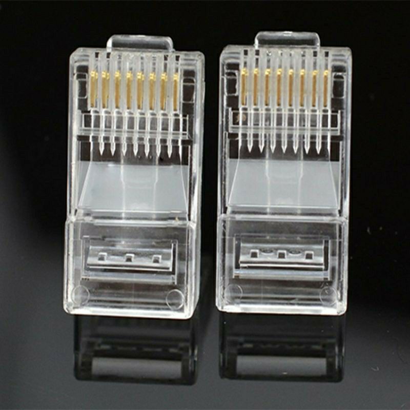 Đầu bấm dây mạng RJ45, hạt mạng LAN cat5e và cat6