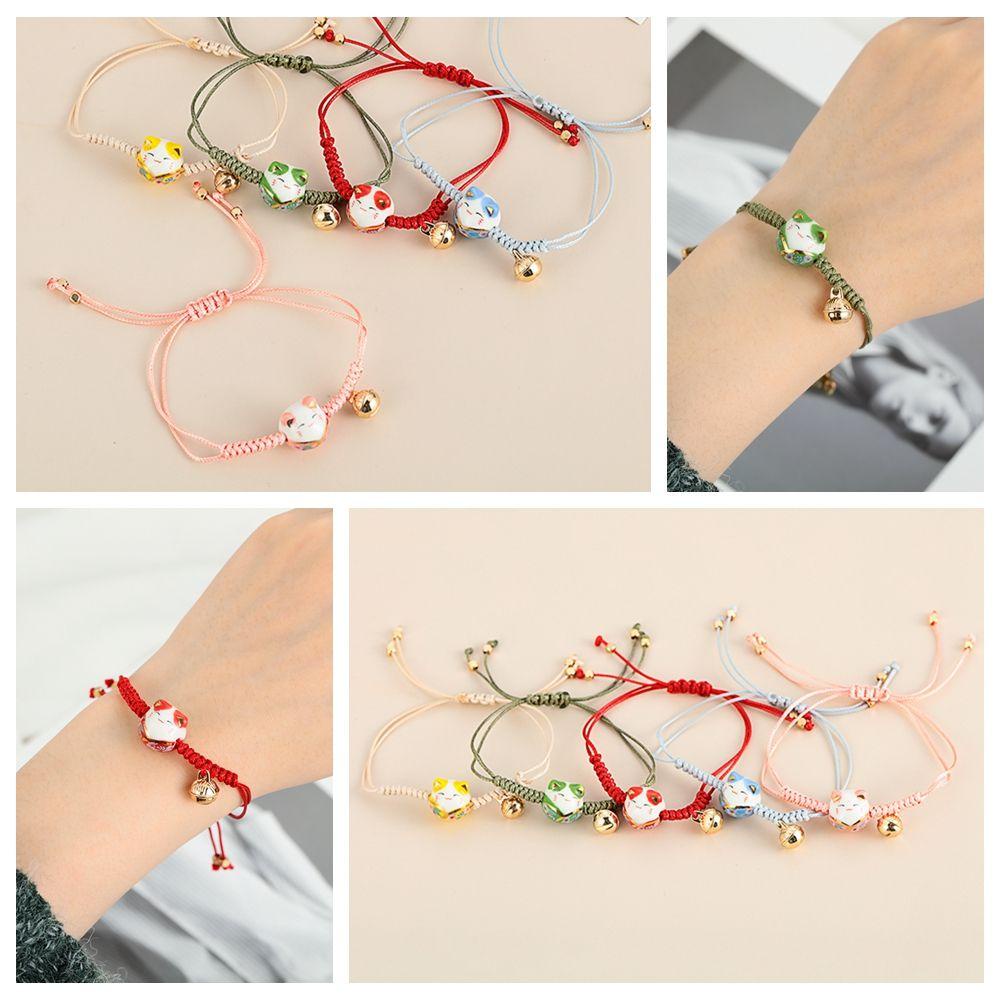 Vòng Đeo Tay Bằng Gốm Sứ May Mắn