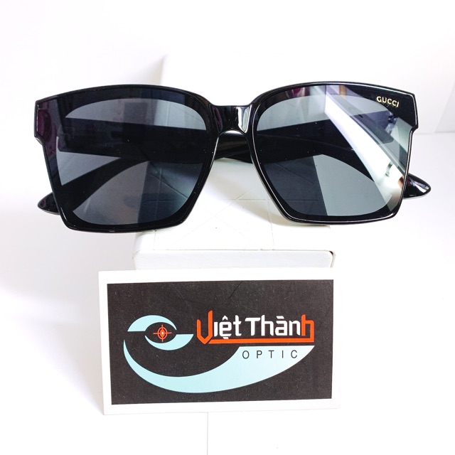 [ Phom Vuông Style ] Mắt Kính Đen GG Kính Đôi Nam Nữ Dáng Mắt Phẳng | BigBuy360 - bigbuy360.vn