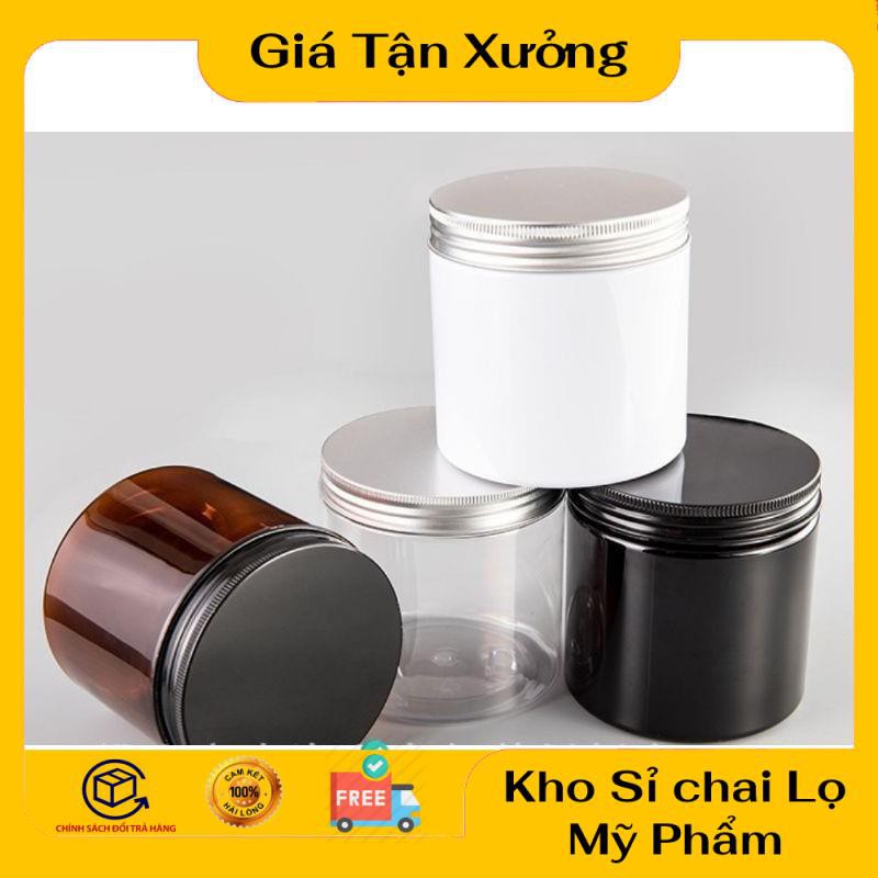 Hủ Đựng Kem ❤ TRÙM SỈ ❤ Hũ nhựa pet 250g đựng mỹ phẩm, thực phẩm, đồ khô, ngũ cốc, phụ kiện du lịch